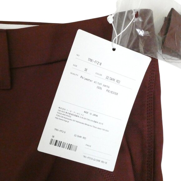 TOGA PULLA ARCHIVE Polyester stitch pants IT 38 US 4 NWT - Picture 10 of 11